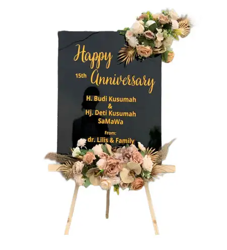 Papan Bunga Akrilik Dauh Puri