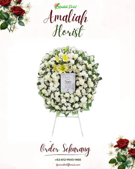 Krans Bunga Duka Dauh Puri